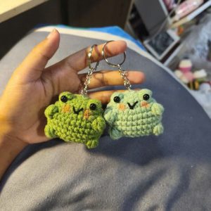 Combo 2 móc khóa Ếch